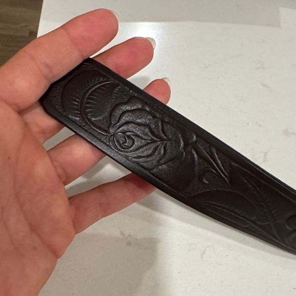 Prada Men's dark brown Leather Belt - Picture 7 of 12